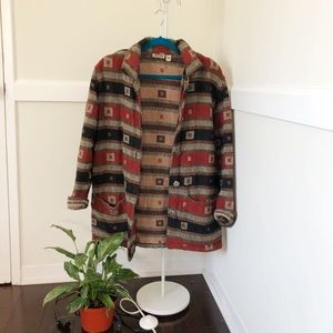 SOLD Vintage cotton day coat